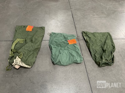 (164) Duffel Bags, (108) Barracks Bags & Assorted Items