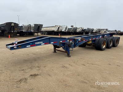 2005 Cheetah 20 ft Tri/A Rimorchio portacontainer