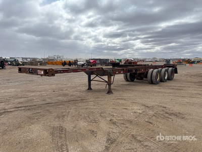 1995 Arnes 40 ft Tri/A Extendable Rimorchio portacontainer