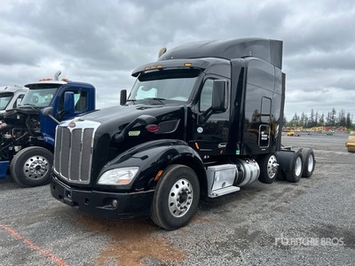 2019 Peterbilt 579 8x4 Cabeza Tractora Cabina Dormitorio