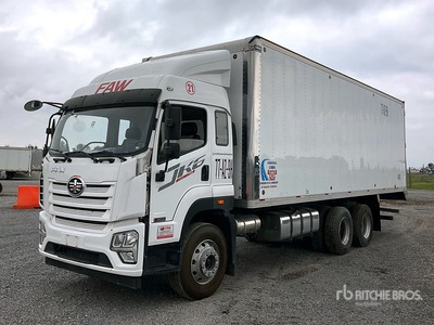 2023 FAW ELAM3020D 6x4 Moving Camion con Caja Seca / Van Truck