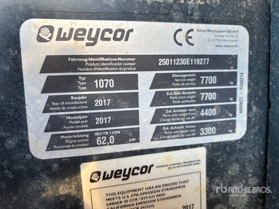 2018 Hyundai Hr70c-9 Compactador Pata de Cabra