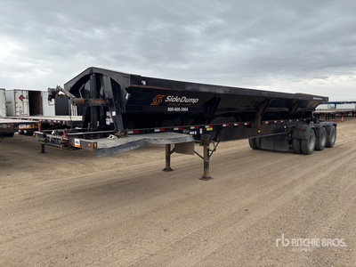 2024 Side Dump Industries 36 ft Tri/A Side Dump Trailer