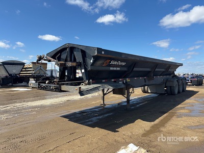 2024 Side Dump Industries 36 ft Tri/A Side Dump Trailer