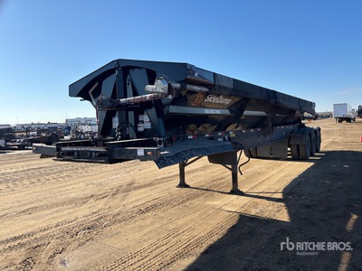 2024 Side Dump Industries 37 ft Tri/A Remorque à benne latérale
