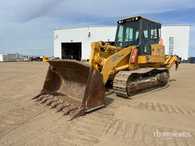 2008 John Deere 755C Crawler Loader | Ritchie Bros. Auctioneers