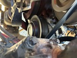 Silnik with A/C Compressor