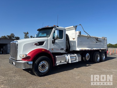 2015 Peterbilt 567 8x4 Tri/A Dump Truck