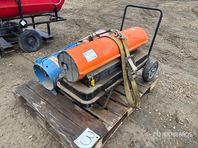 (1) Sure Flame S150 150000 BTU Propane & (1) Dayton 3VE51D 170000 BTU Kerosene/Diesel Space Heater