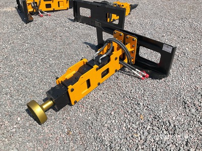 2026 GIYI GY-D680 Martillo Piloteador para Minicargador (Sin Usar) / أداة دق العمود (Unused)