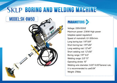2026 SKLP SK-BW50 Soldadora Electrica y Mandrilado Lineal (Sin Usar) / Portable Line Boring & Electric Welder Divers - Matériel de soudure (Unused)