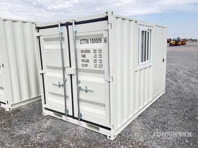 2026 10 ft Oficina Movil Tipo Contenedor / Storage Container