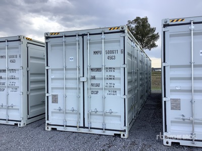 2026 40 ft High Cube Multi-Door Contenedor / Lagercontainer