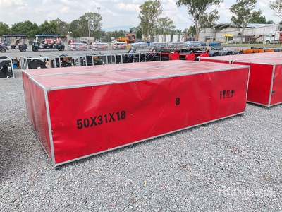 Quantity of (2) 2026 SKLP SK-S5031 Carpa Metalica Tipo Garage (Sin Usar) / All-Steel Garage Carport Tende e componenti (Unused)