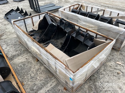 Quantity of (3) Yanmar Digging 24in & 18in Excavator Bucket