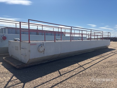 Custom Built 250 bbl Skid Mounted Tank