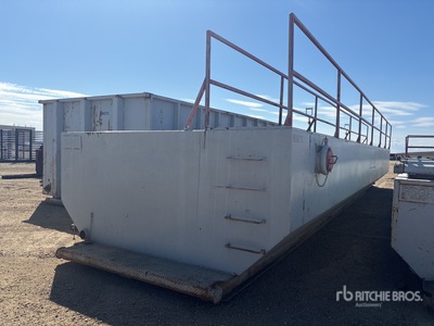 Custom Built 450 bbl Skid Mounted Tank