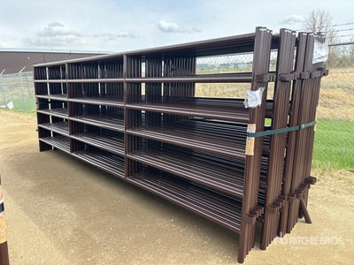 Quantity of (21) 2025 BYT HDALYPNL16 16 ft Livestock Panel (Unused)