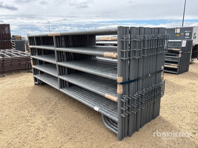 Quantity of (18) 2025 BYT MSP120 12 ft Livestock Panel (Unused)
