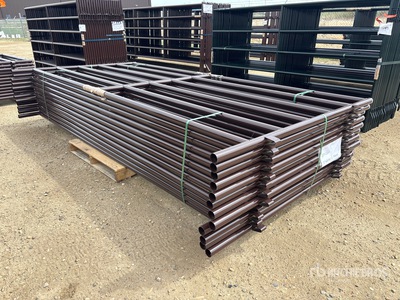 Quantity of (12) 2025 BYT MSP120 12 ft Livestock Panel (Unused)