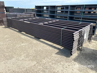 Quantity of (12) 2026 BYT MSP160 16 ft Panneau pour bétail (Unused)