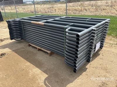Quantity of (12) 2025 BYT MSP96 9 ft 6 in Livestock Panel (Unused)