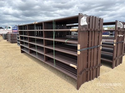 Quantity of (21) 2025 BYT HDALYPNL16 16 ft Alley Livestock Panel (Unused)