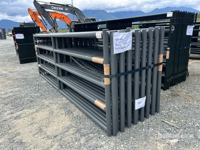 Quantity of (16) 2026 BYT MRG120 12 ft x 4 ft Magnum Ranch Livestock Gate (Unused)