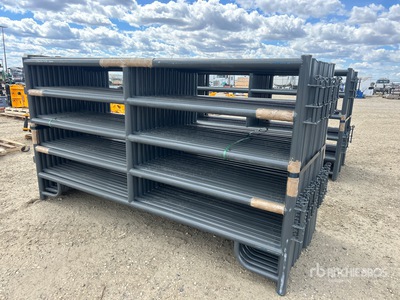 Quantity of (18) 2025 BYT MSP96 9 ft 6 in Livestock Panel (Unused)