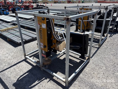 2026 LYALS ALS680 Skid Steer Post Driver