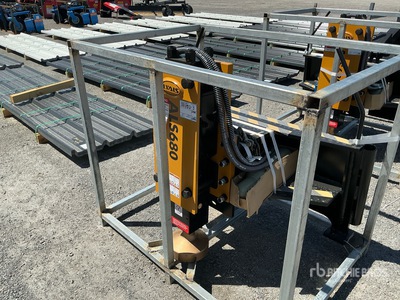 2026 LYALS ALS680 Skid Steer Post Driver