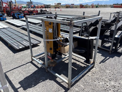 2026 LYALS ALS680 Skid Steer Post Driver