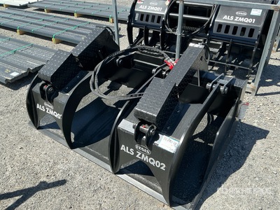 2026 LYALS ZMQ02 スキッドステア用グラップル (Unused)