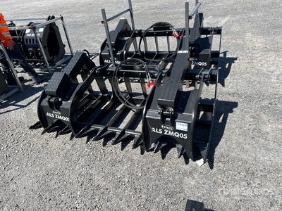 2026 LYALS ZMQ05 スキッドステア用グラップル (Unused)