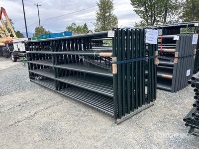 Quantity of (20) 2026 BYT RG5012 12 ft x 4 ft HD Ranch Livestock Gate (Unused)