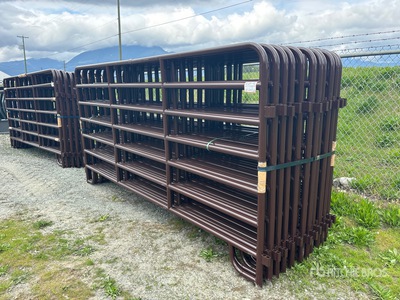 Quantity of (21) 2026 BYT MRSDRP12 12 ft 7 Rail Ranch Livestock Panel (Unused)