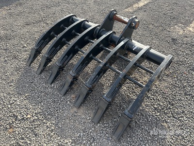 2025 Warrior 1000 mm Q/C Graafmachine Hark - Fits 5 - 6 ton