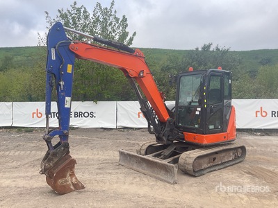 2019 Hitachi ZX65USB-5A CLP Mini Excavator