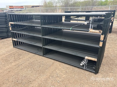 Quantity of (24) 2026 BYT RG10 9 ft 6 in x 4 ft Ranch Livestock Gate (Unused)