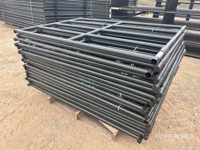 Quantity of (18) 2026 BYT RG06 5 ft 6 in x 4 ft Ranch Livestock Gate (Unused)