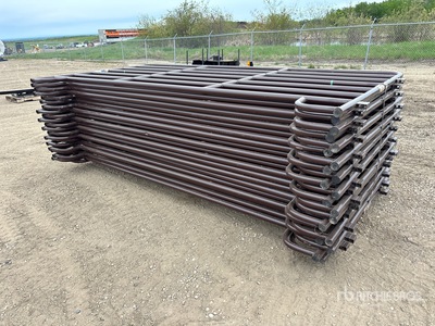 Quantity of (21) 2026 BYT MRSDRP12 12 Ft x 6 ft 7-Rail Ranch Livestock Panel (Unused)