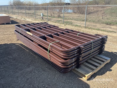 Quantity of (12) 2026 BYT MRSDRP12 12 Ft x6 ft 7-Rail Ranch Livestock Panel (Unused)