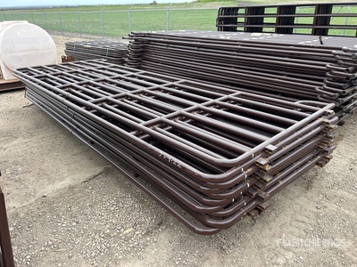 2026 BYT MRSDRP16 QTY(12) 16Ft Rail Ranch Livestock Panel (Unused)