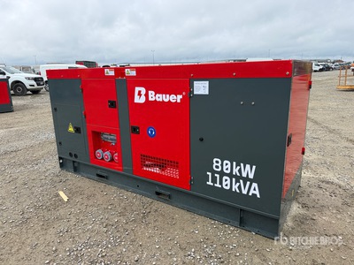 2025 Bauer Generatoren GFS-80 ATS Generator Set (Unused)