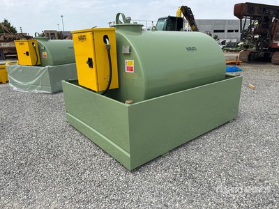 2026 Emiliana Serbatoi 3000 L Steel Storage and Dispensing Tank with containment dike Benzinetank (Unused)