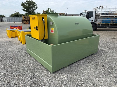 2026 Emiliana Serbatoi 3000 L Steel Storage and Dispensing Tank with containment dike Benzinetank (Unused)