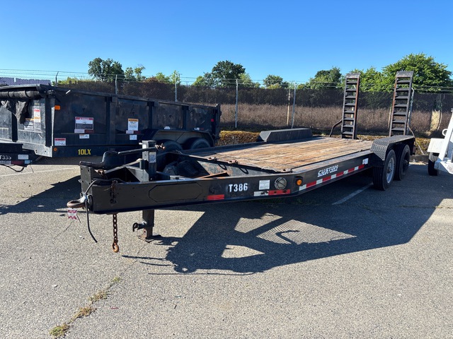 2017 Lucon 21 ft T/A Equipment Trailer