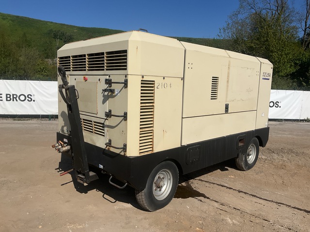 2016 Doosan 12-254 Mobile T/A Air Compressor