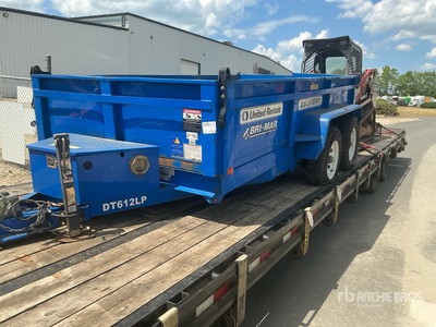 2022 Bri-Mar DT612LP10SUR Low Side Dump Trailer