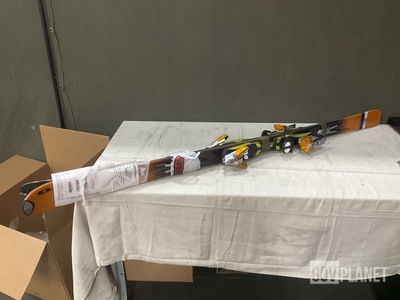 Pair of Salomon Scream10 Pilot Skis